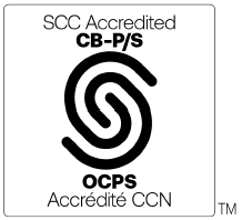 Standards Council of Canada accredited certification body product/service mark